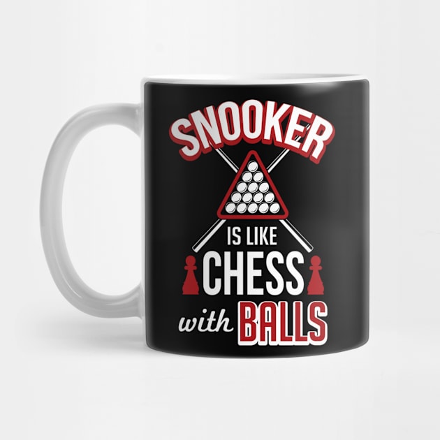 Snooker is like chess with balls by nektarinchen